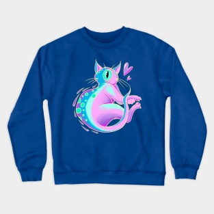 Cosmic Kitty Crewneck Sweatshirt